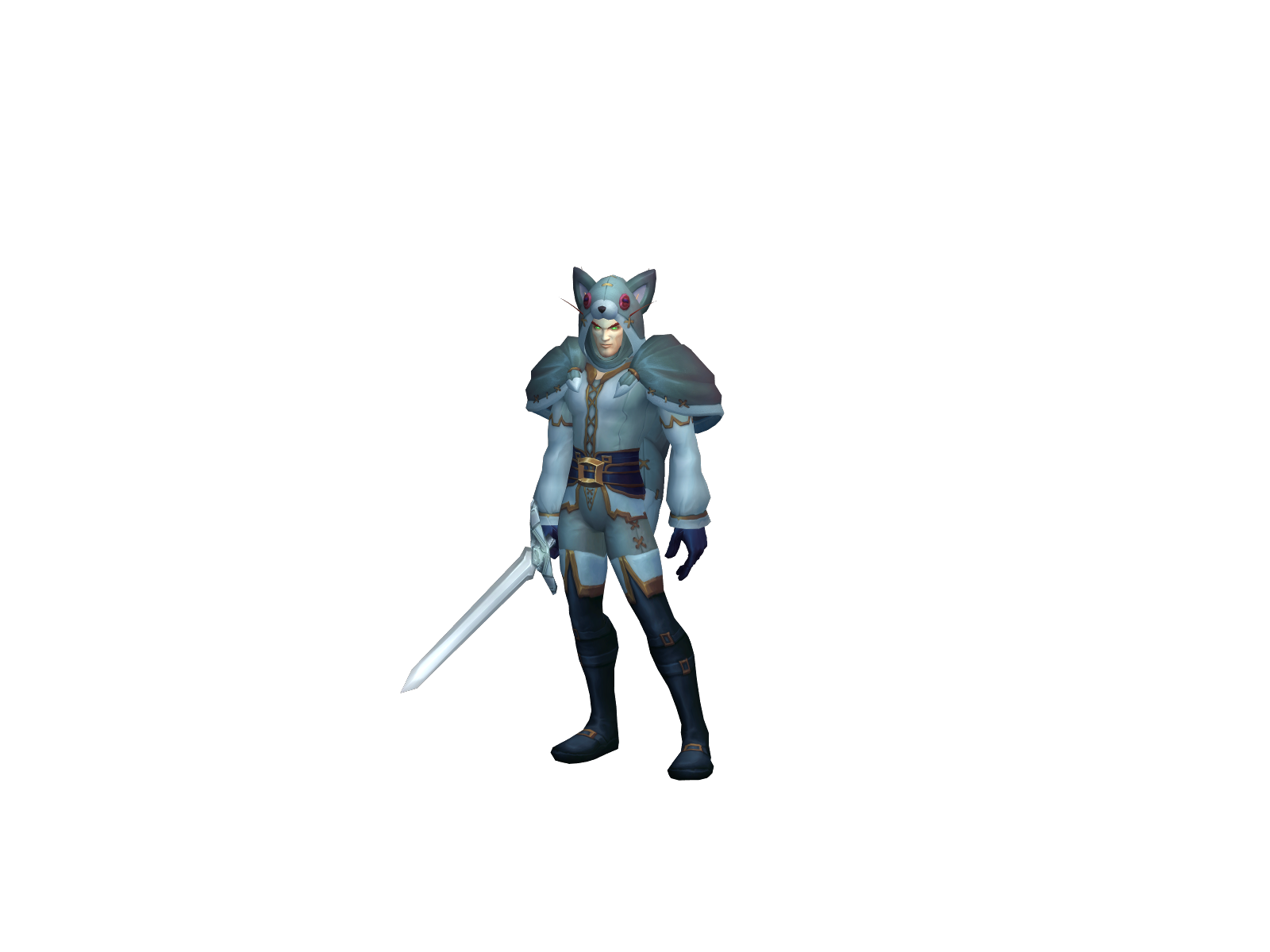Discoticlc 3D character render