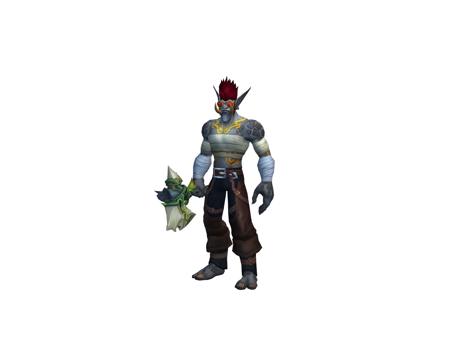 Sanune 3D character render