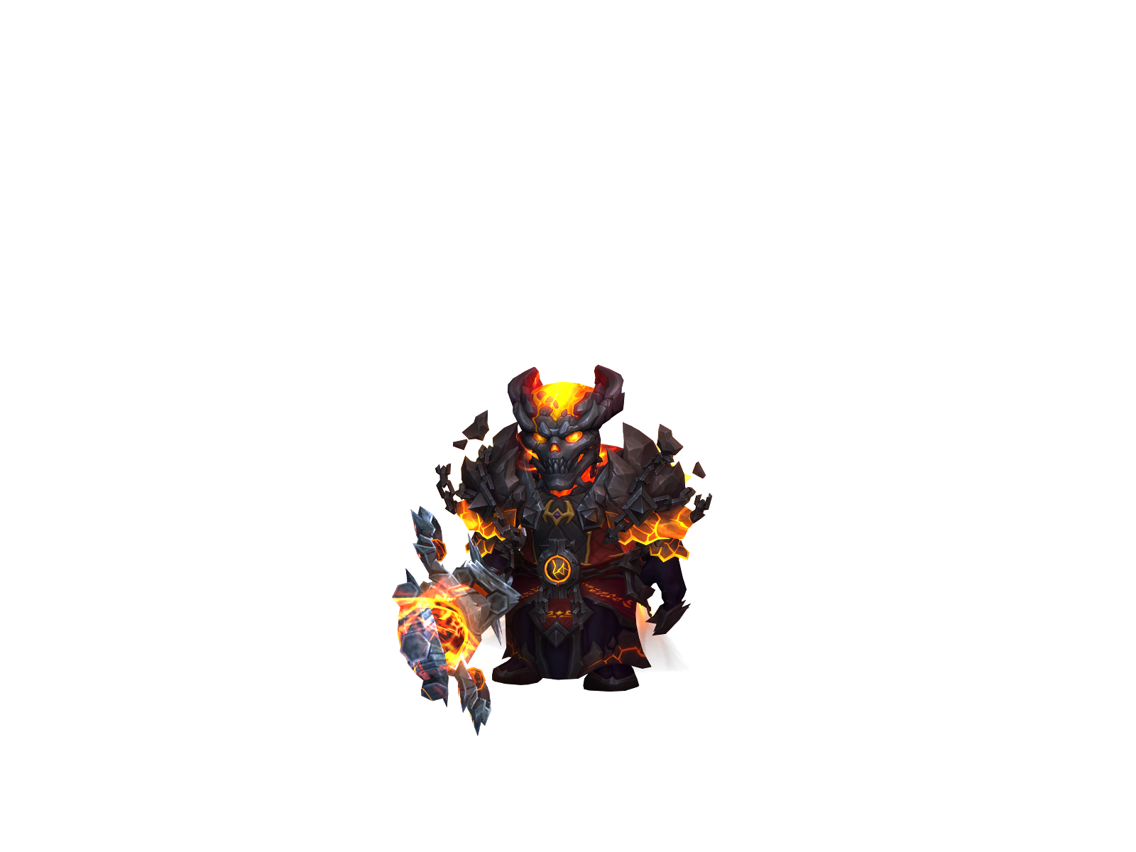 Mettor 3D character render