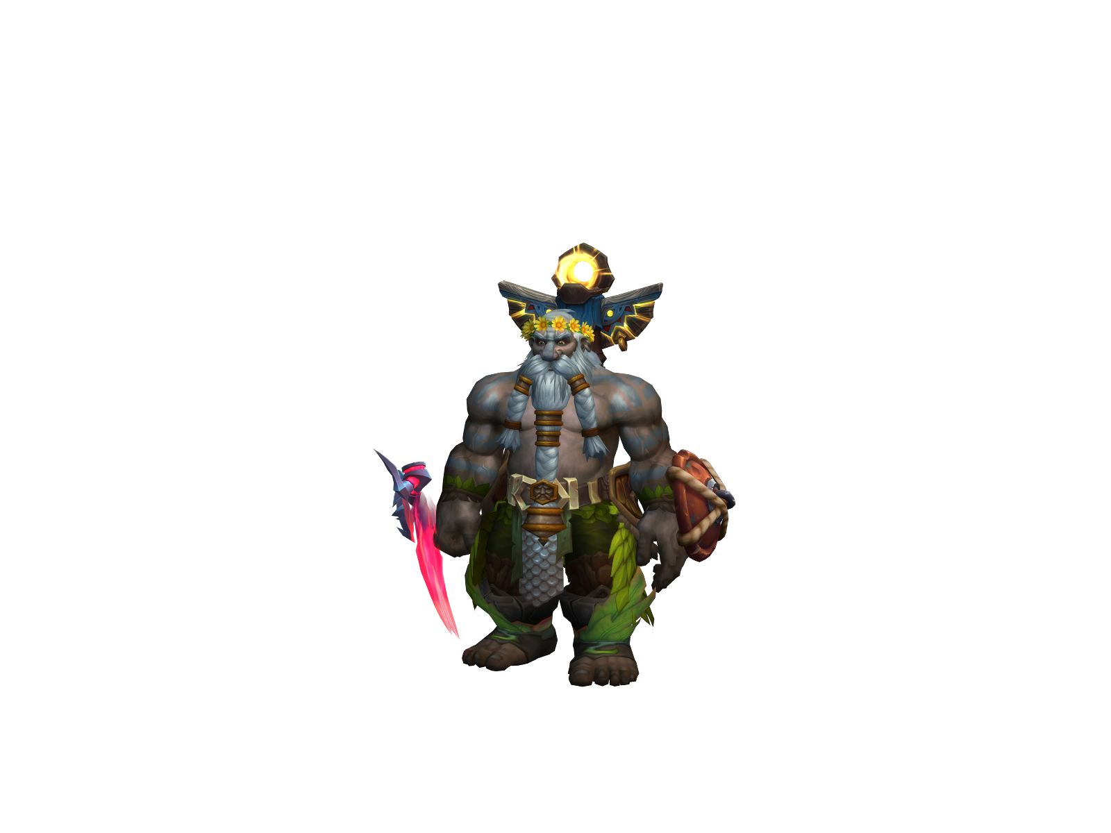 Ssachon 3D character render