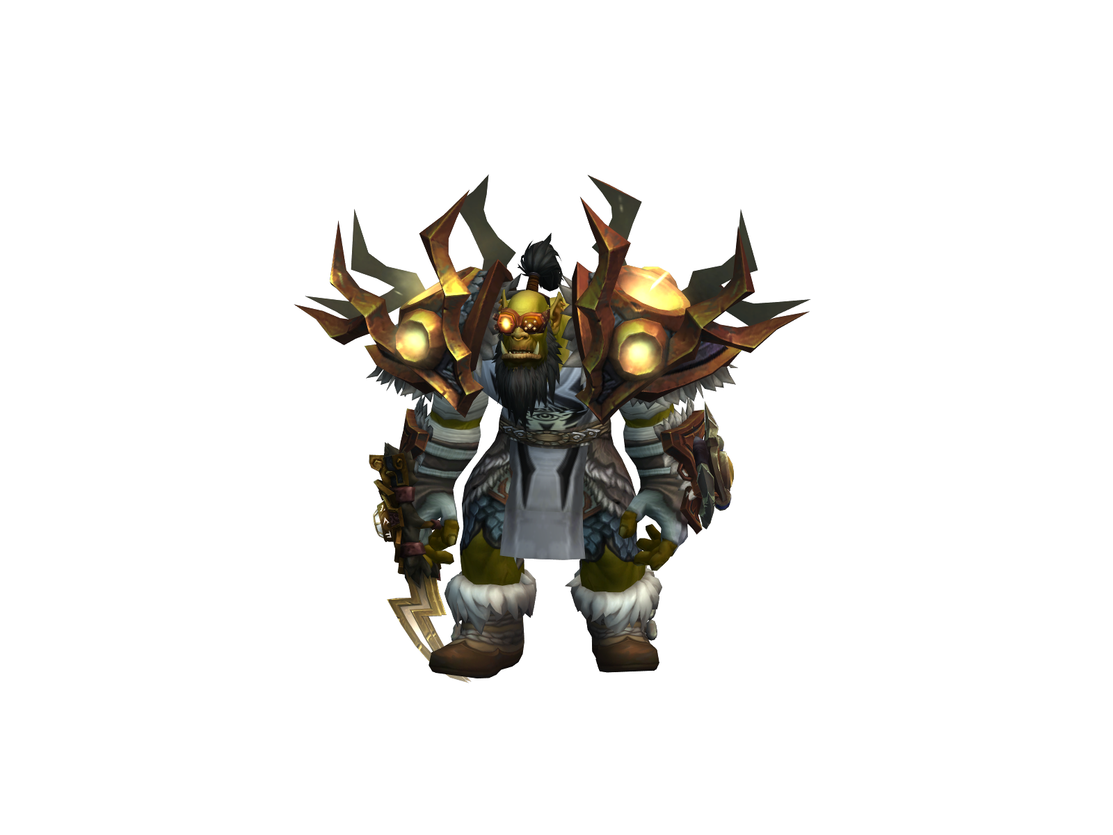 Drucky 3D character render