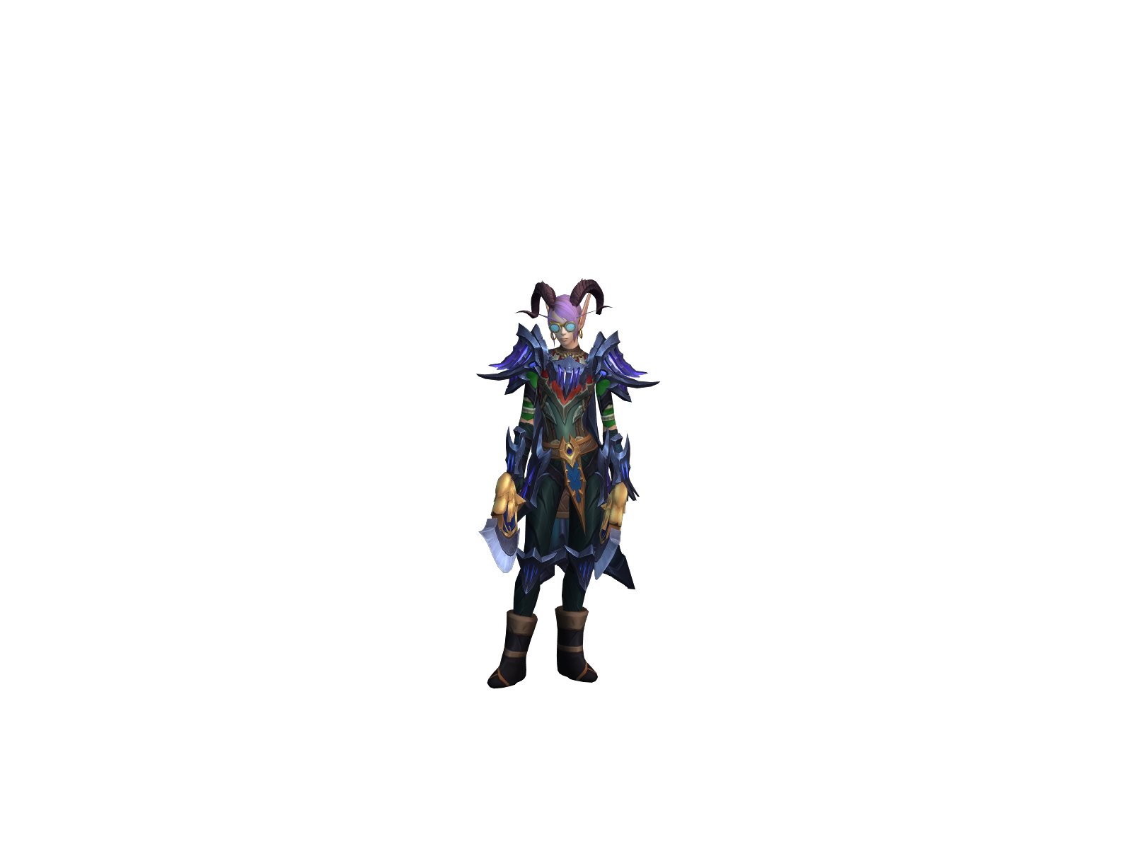 Akmasakjurai 3D character render