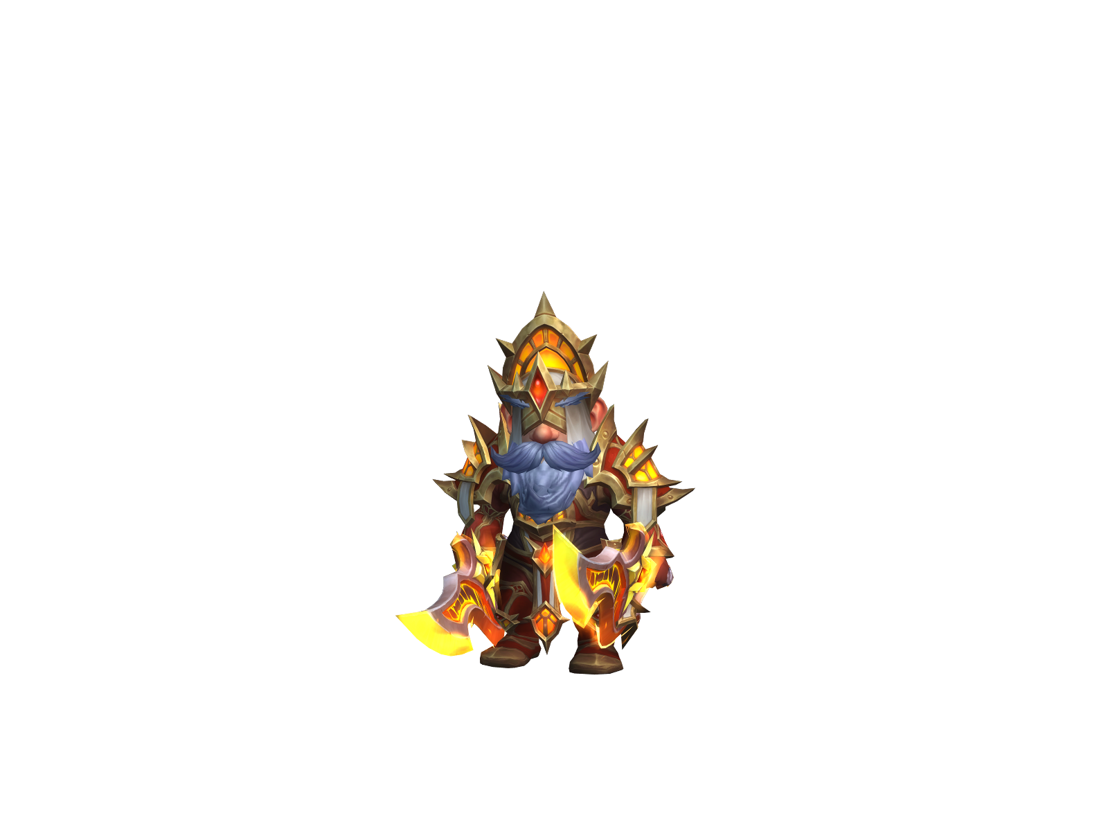 Placidrage 3D character render