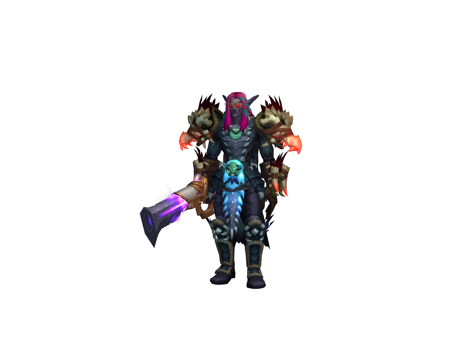 Baholinsi 3D character render