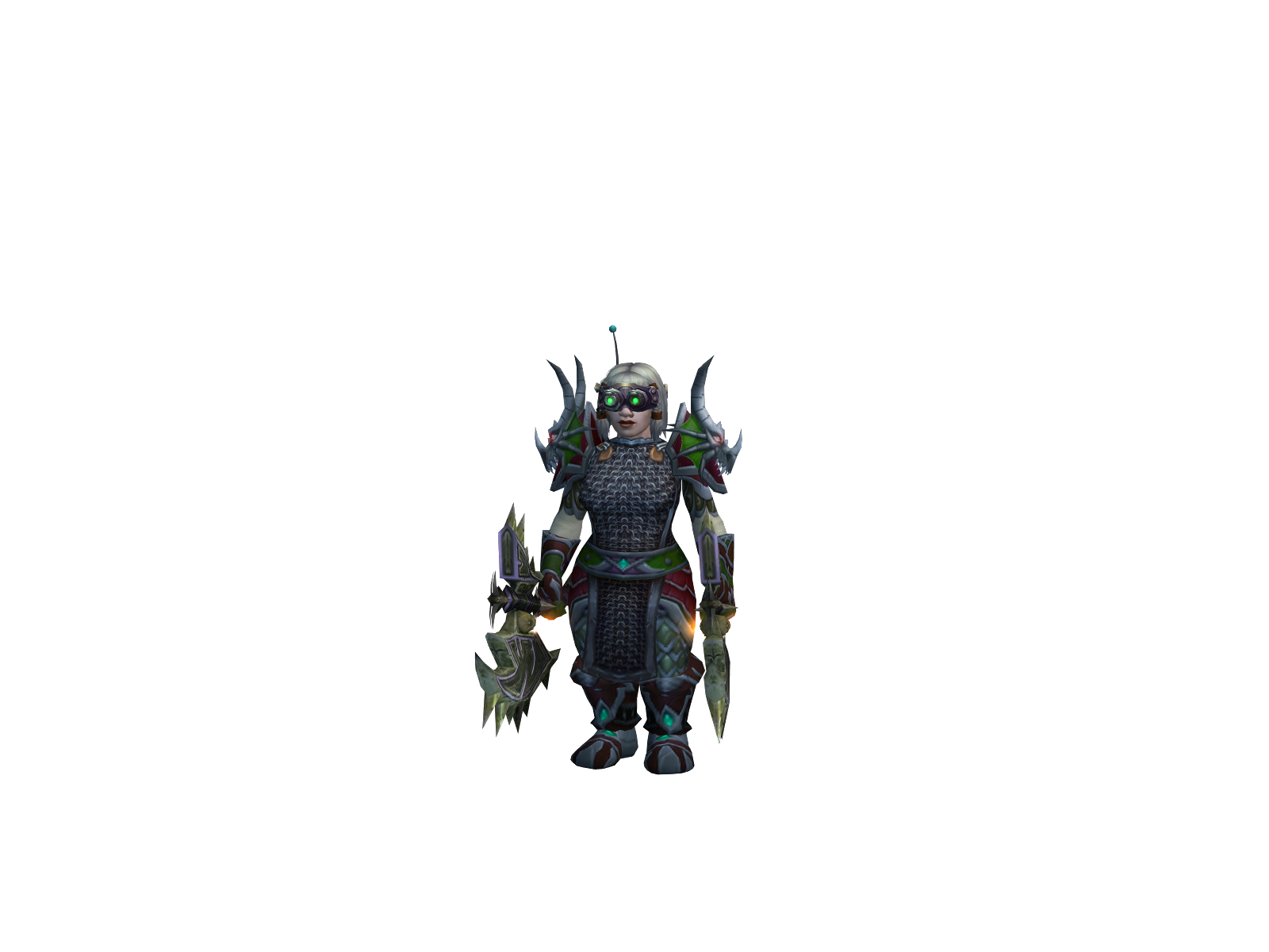 Asy 3D character render