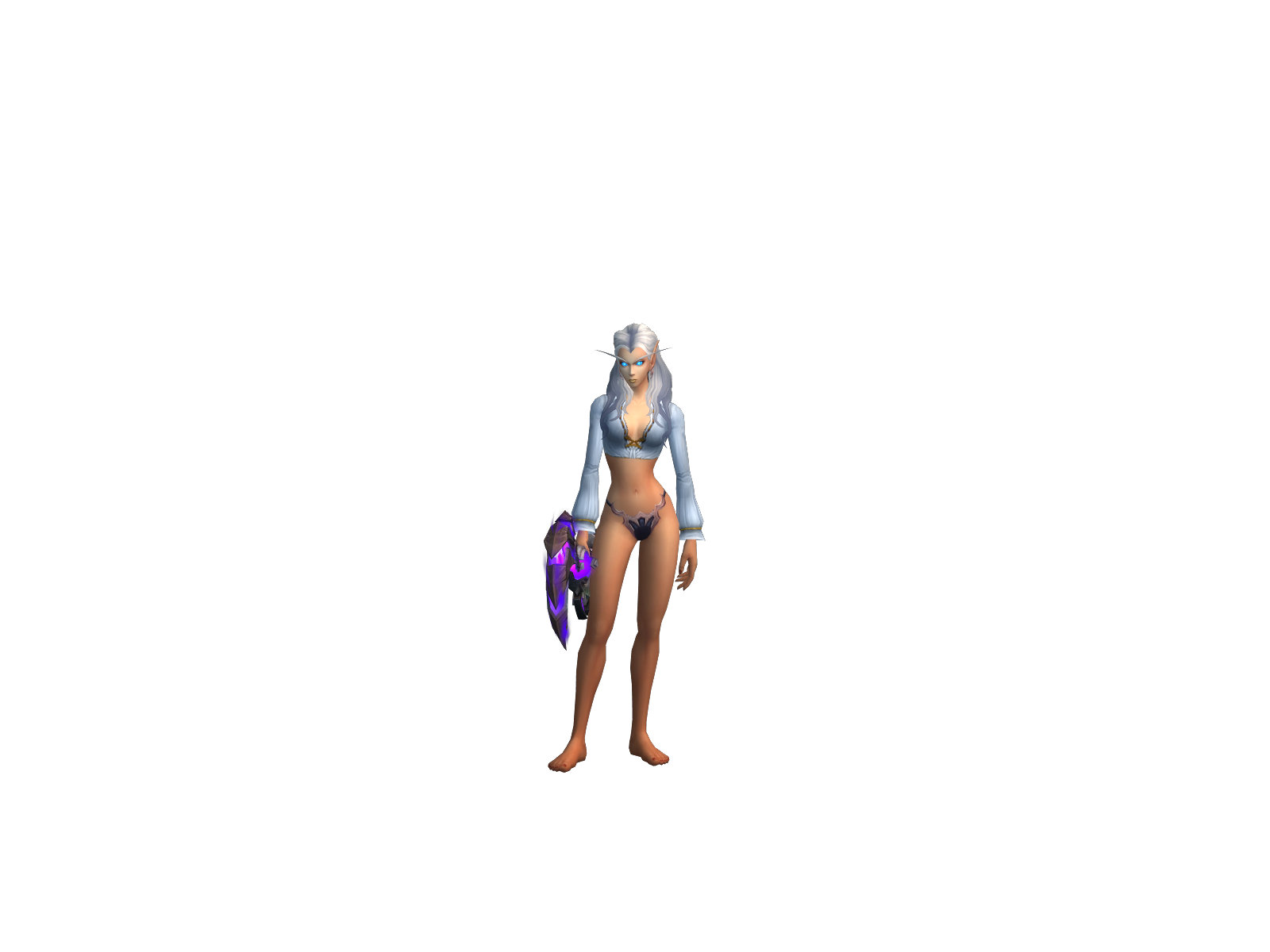 Retrobottega 3D character render