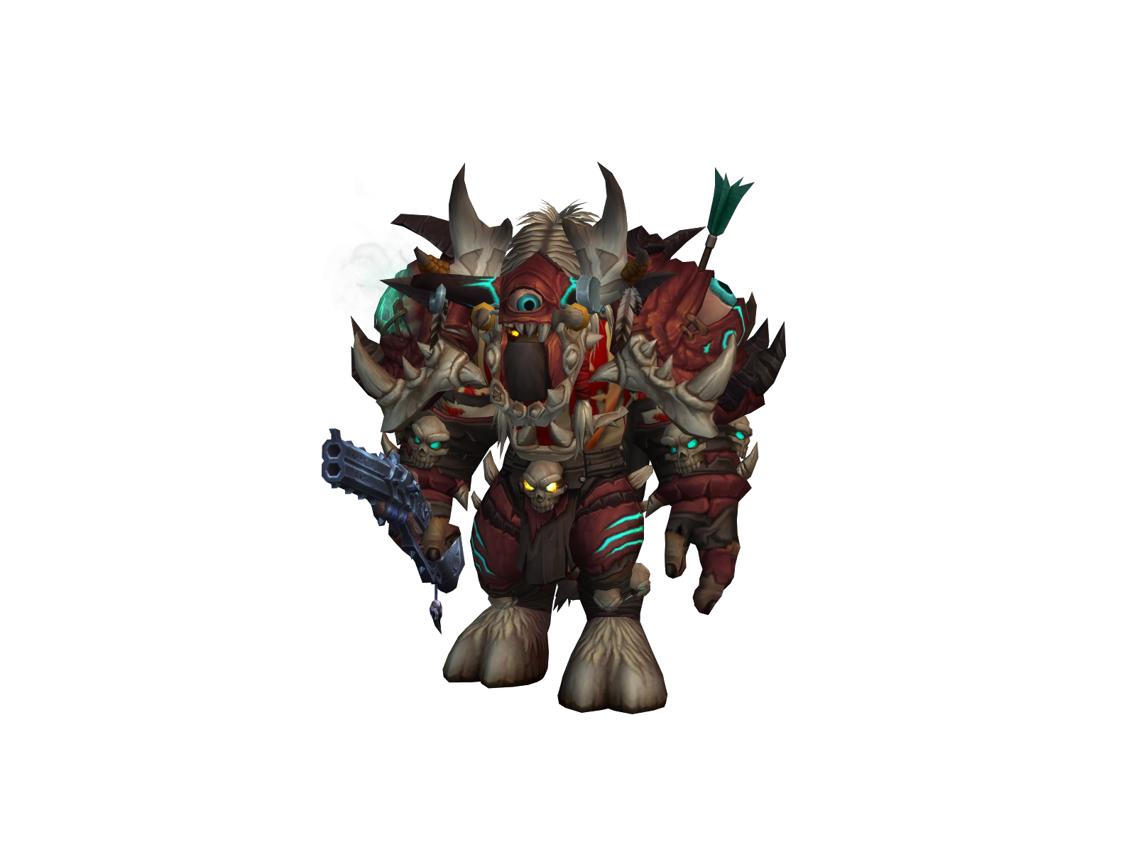 Maosi 3D character render