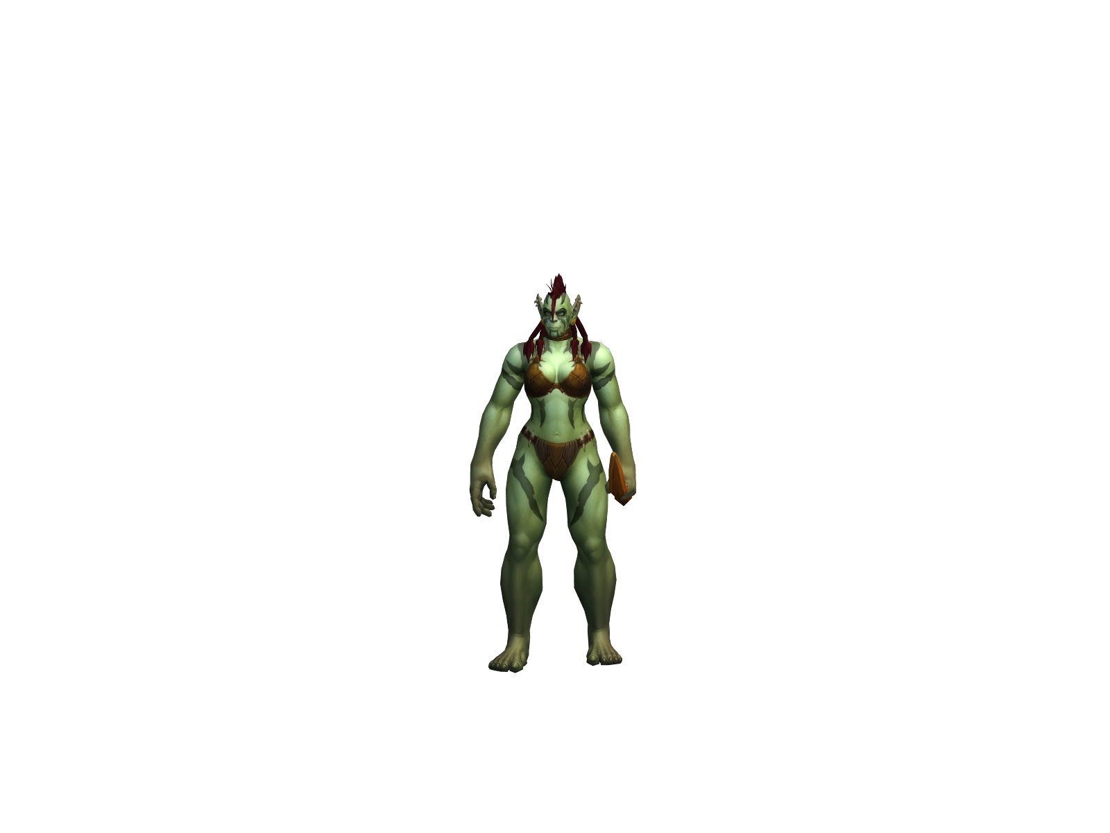 Dayanhu 3D character render