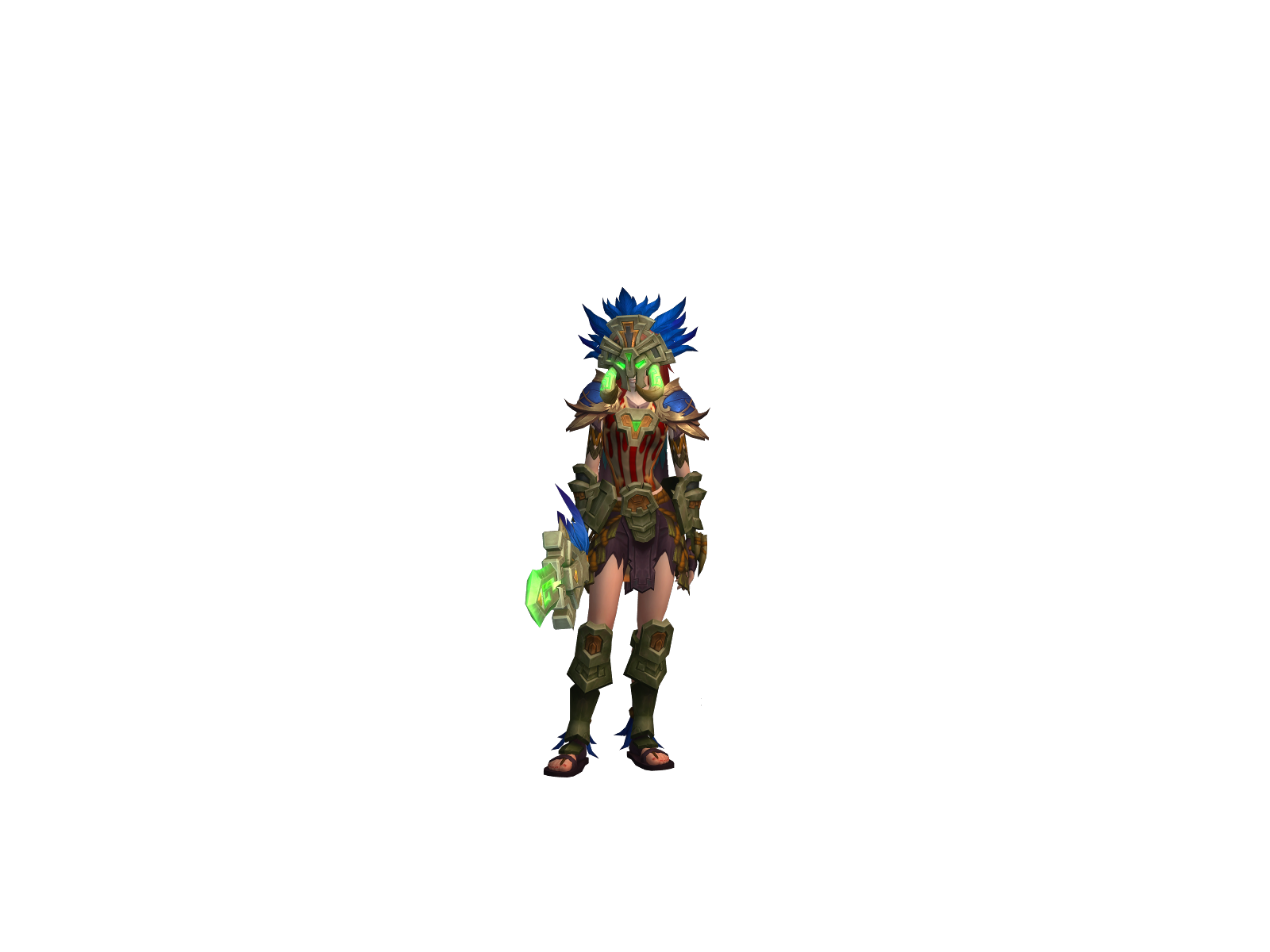Sövx 3D character render