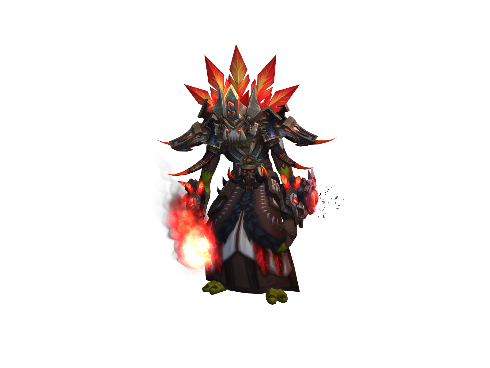 Rhumauz 3D character render