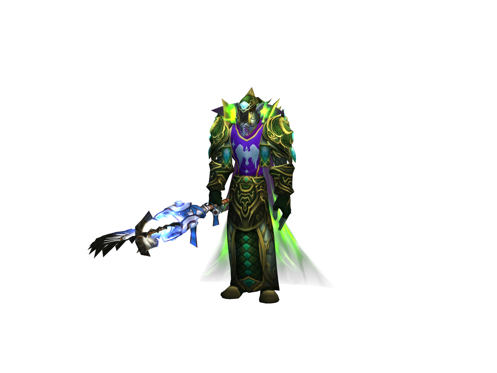Rikfury 3D character render