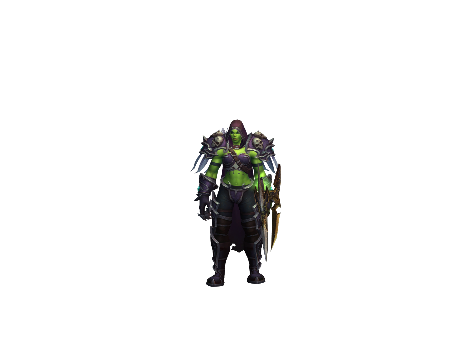 Wantéd 3D character render