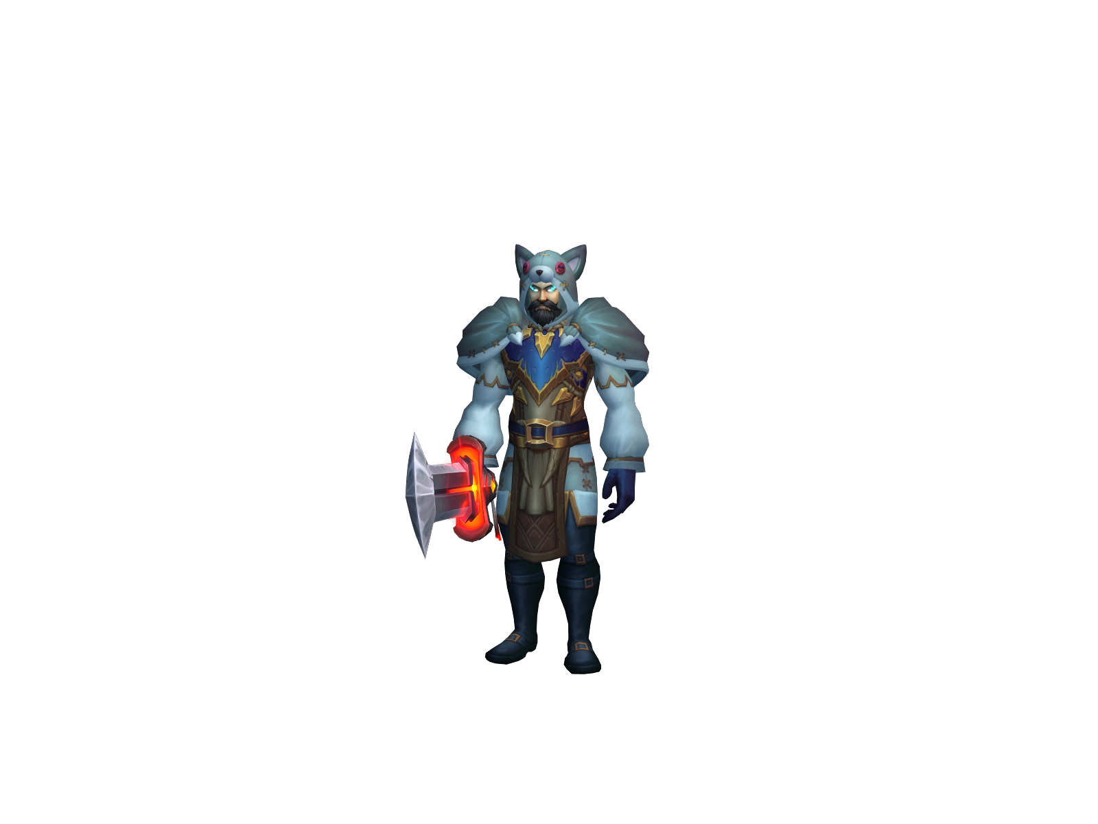 Foullacy 3D character render