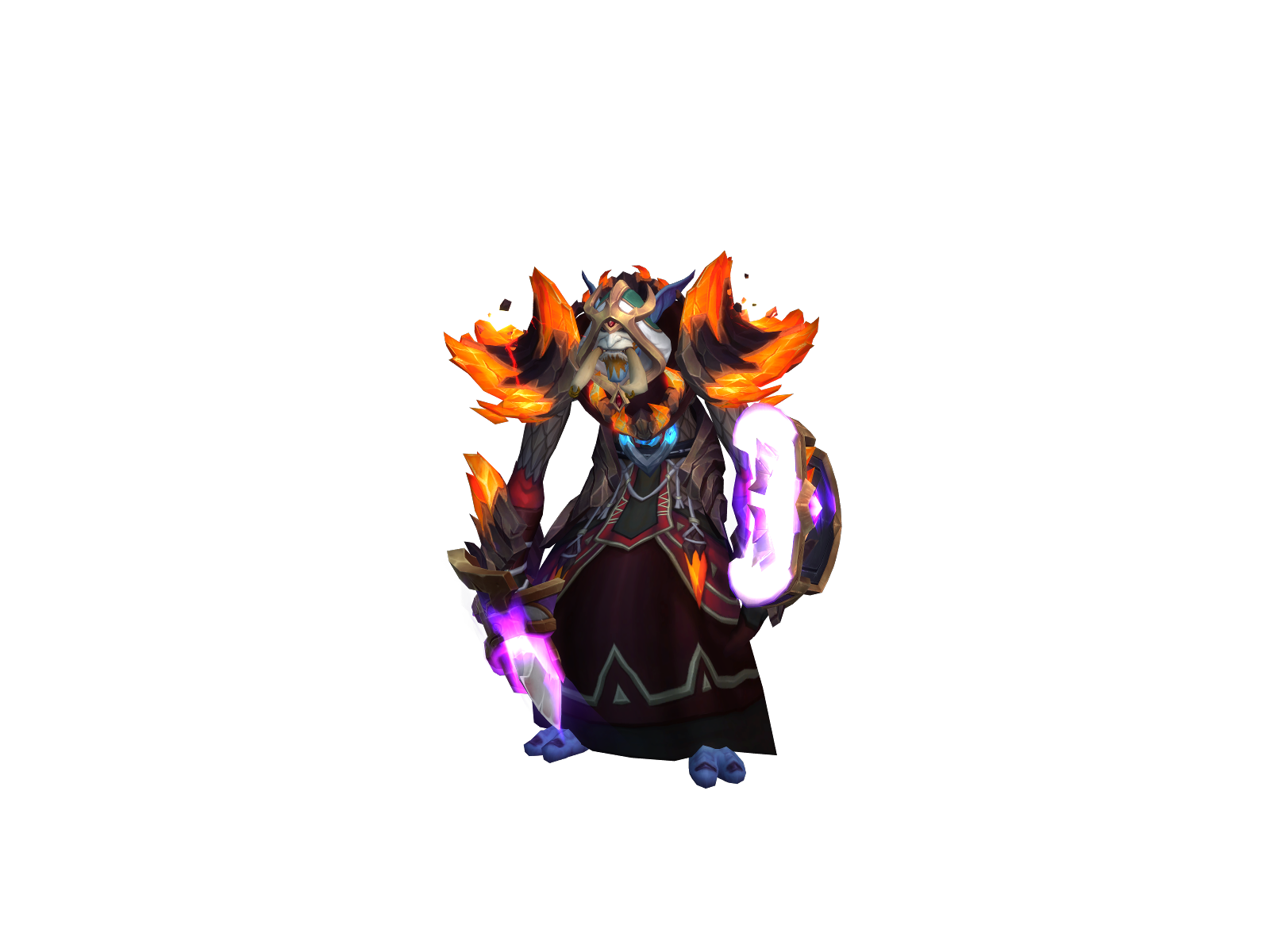 Simpncrown 3D character render