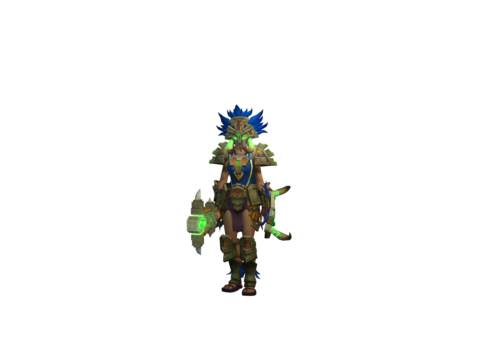 Heartping 3D character render