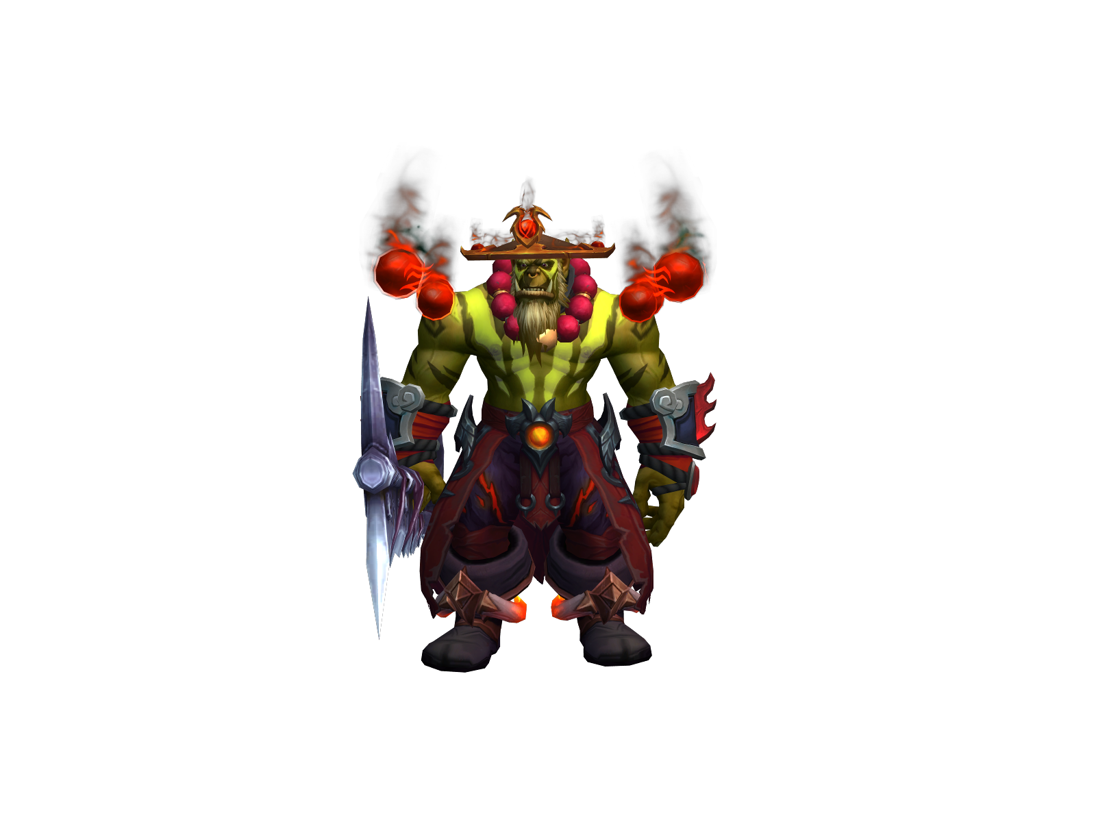Sønwukøng 3D character render