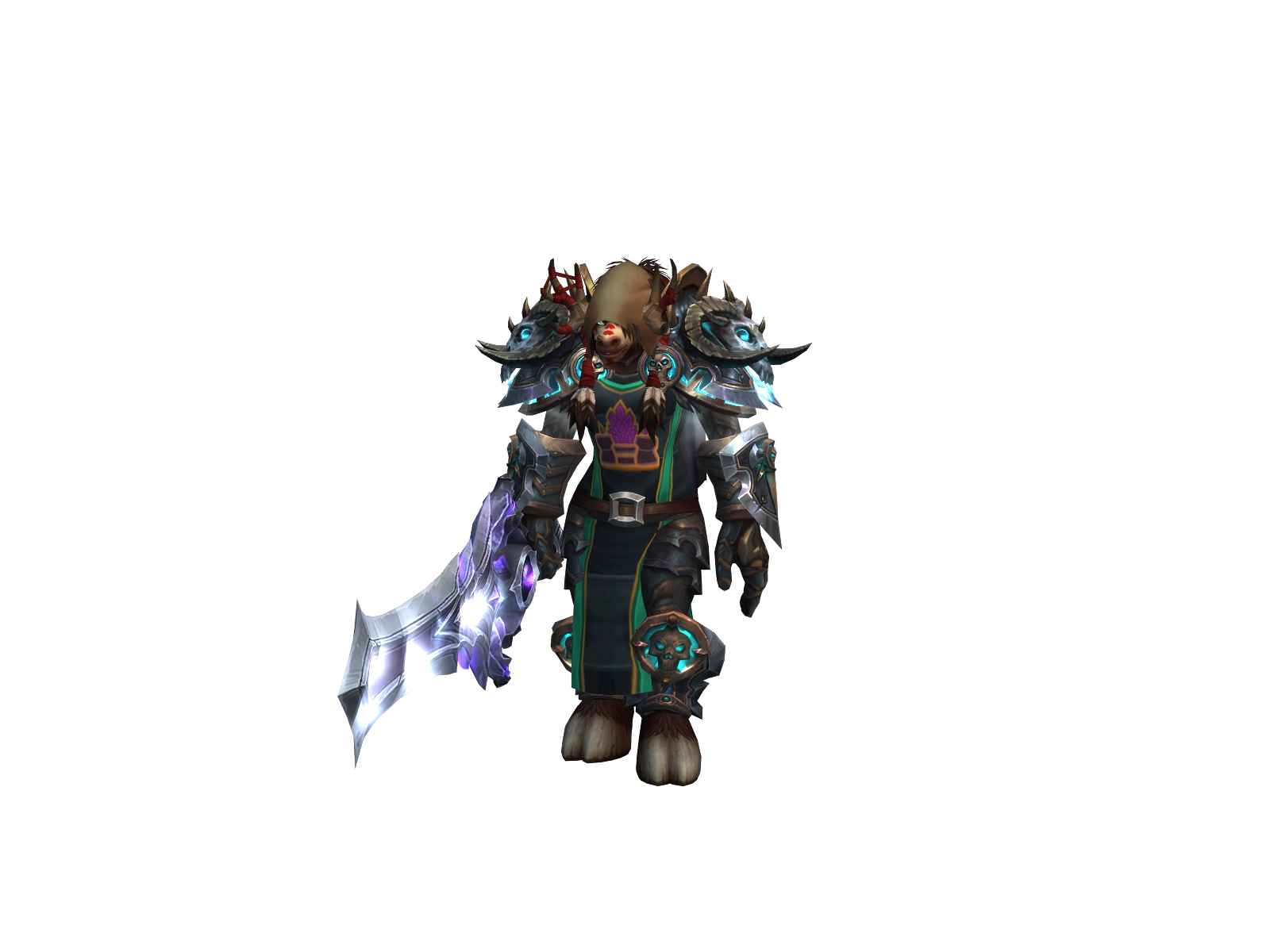Kowlov 3D character render