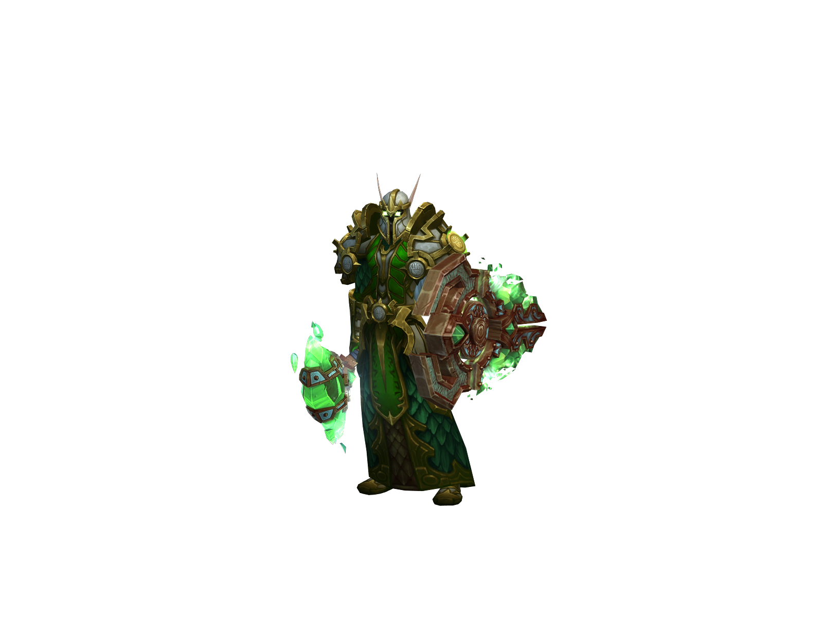 Powadins 3D character render