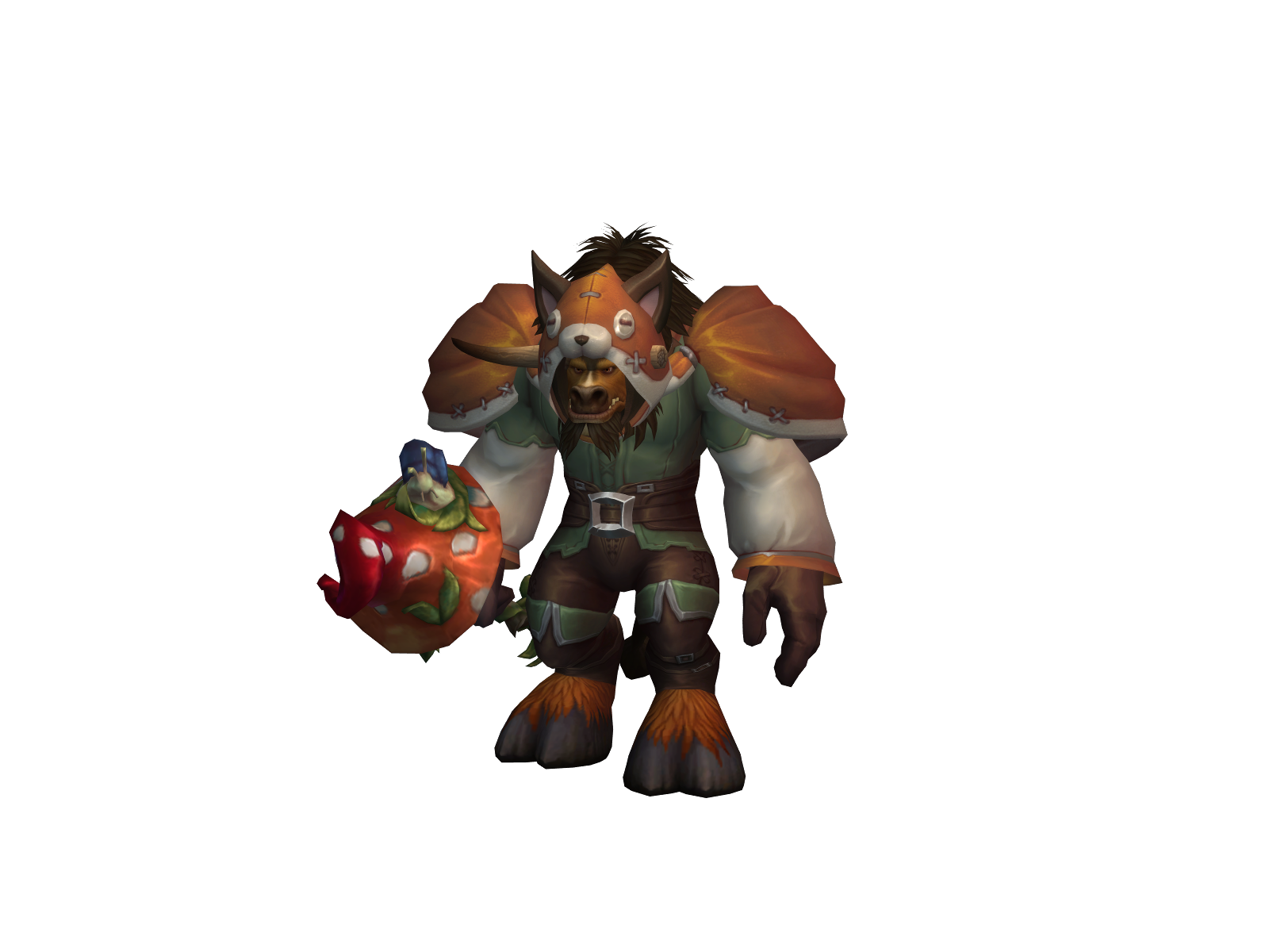 Yetibeast 3D character render