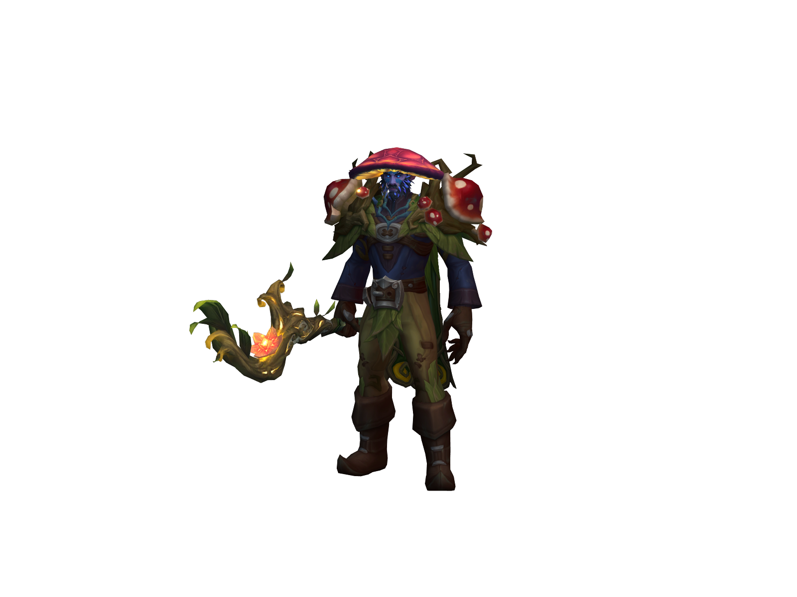 Sneakybird 3D character render