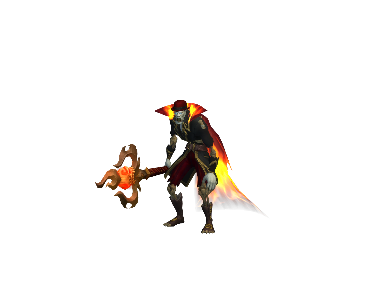 Skéèt 3D character render