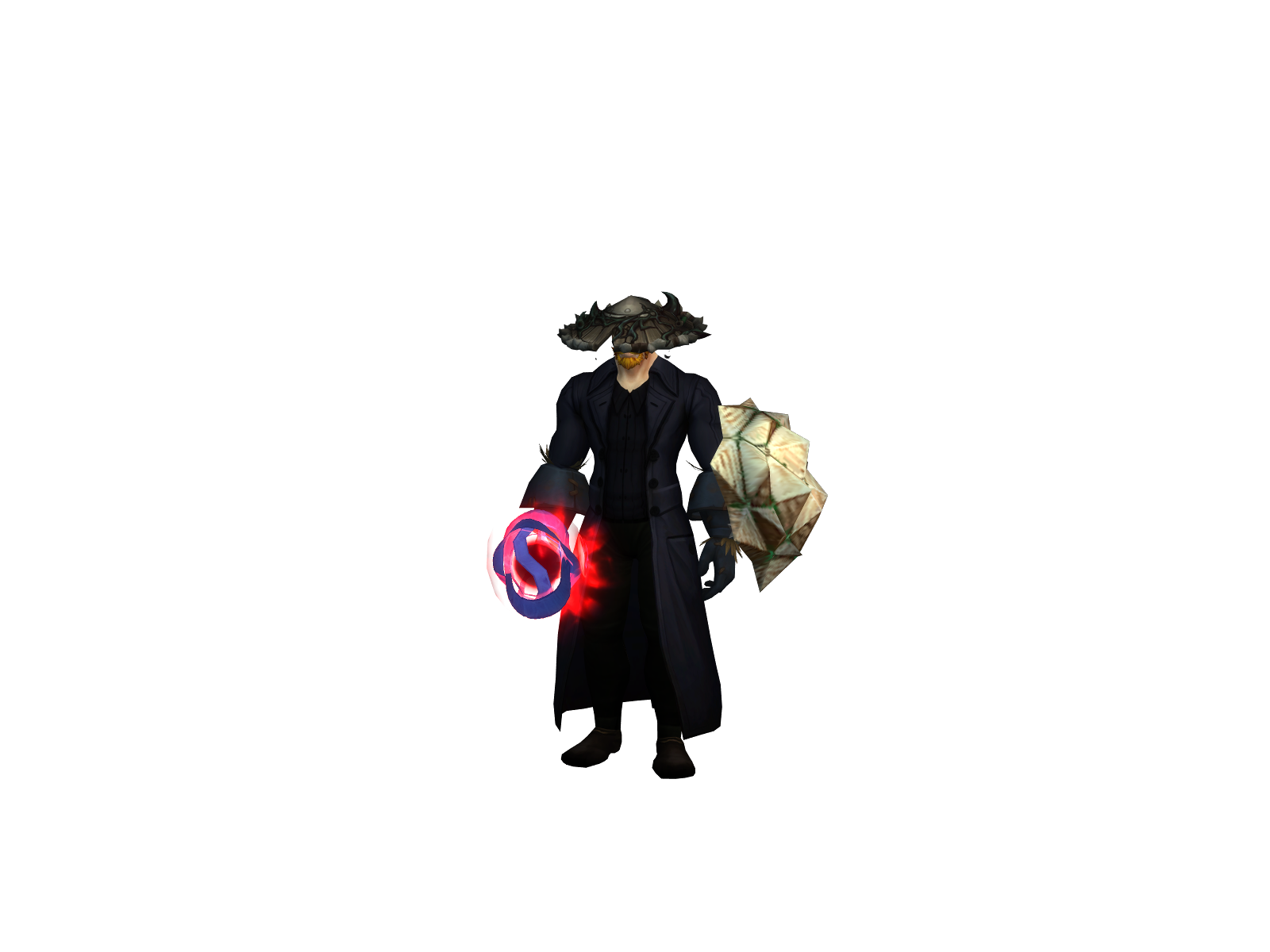 Shinaless 3D character render