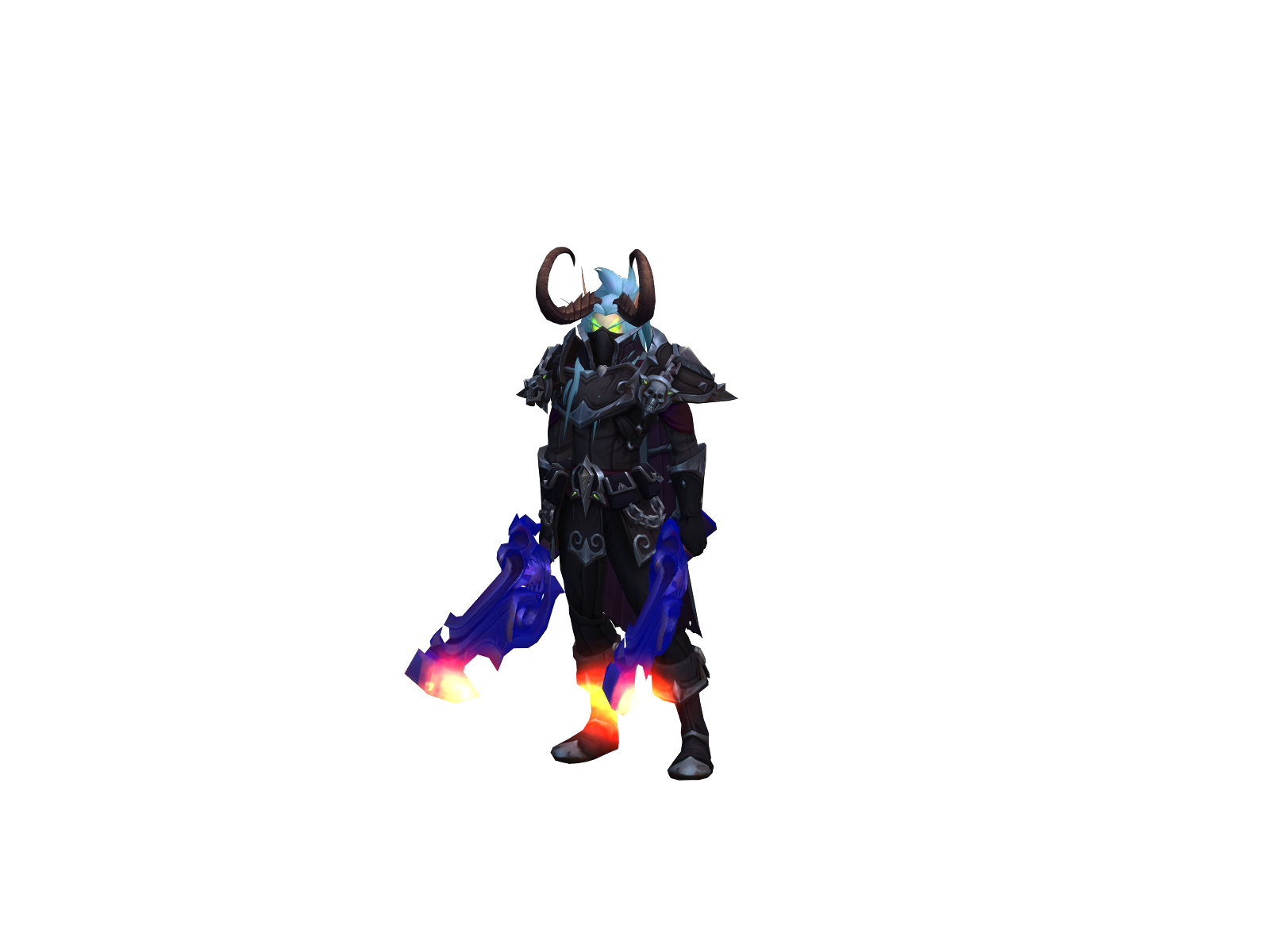Gravenspine 3D character render