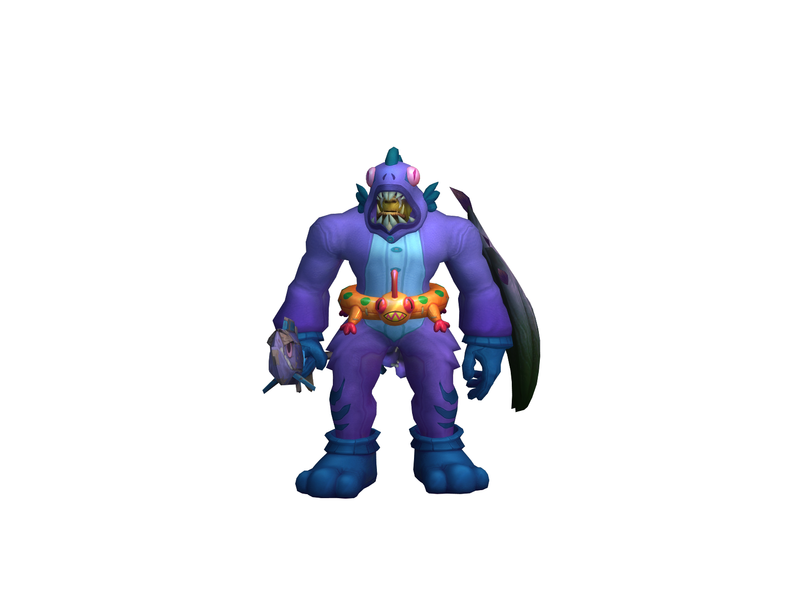 Airknife 3D character render