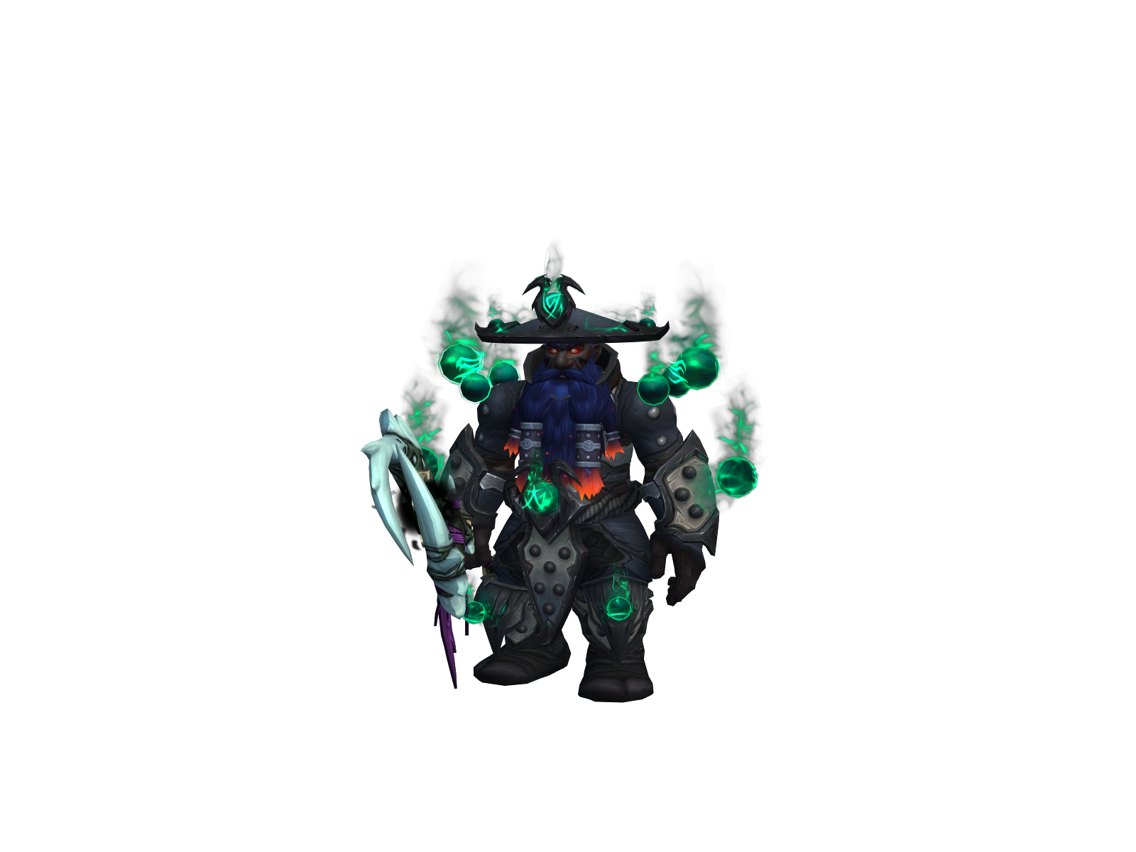 Phystursista 3D character render