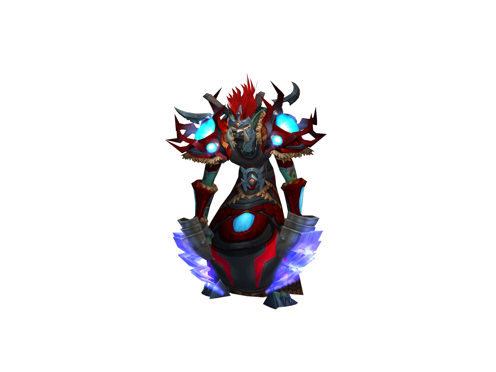 Gshôck 3D character render