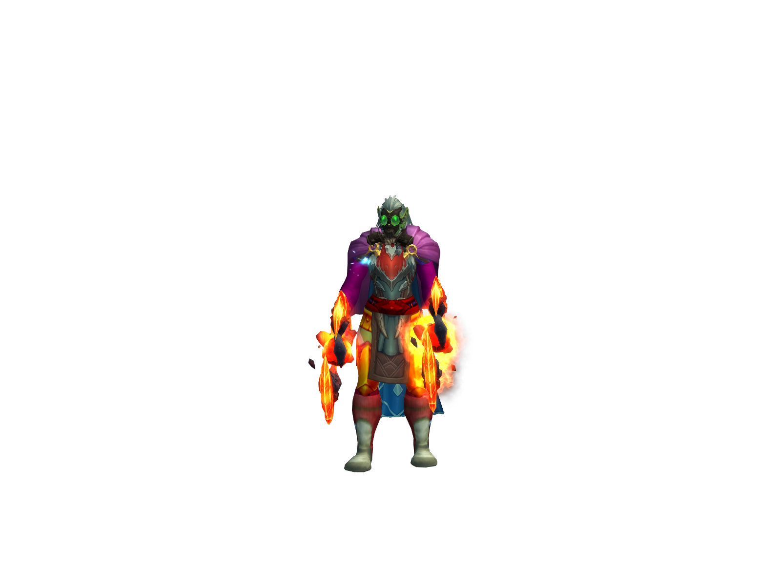Warilight 3D character render
