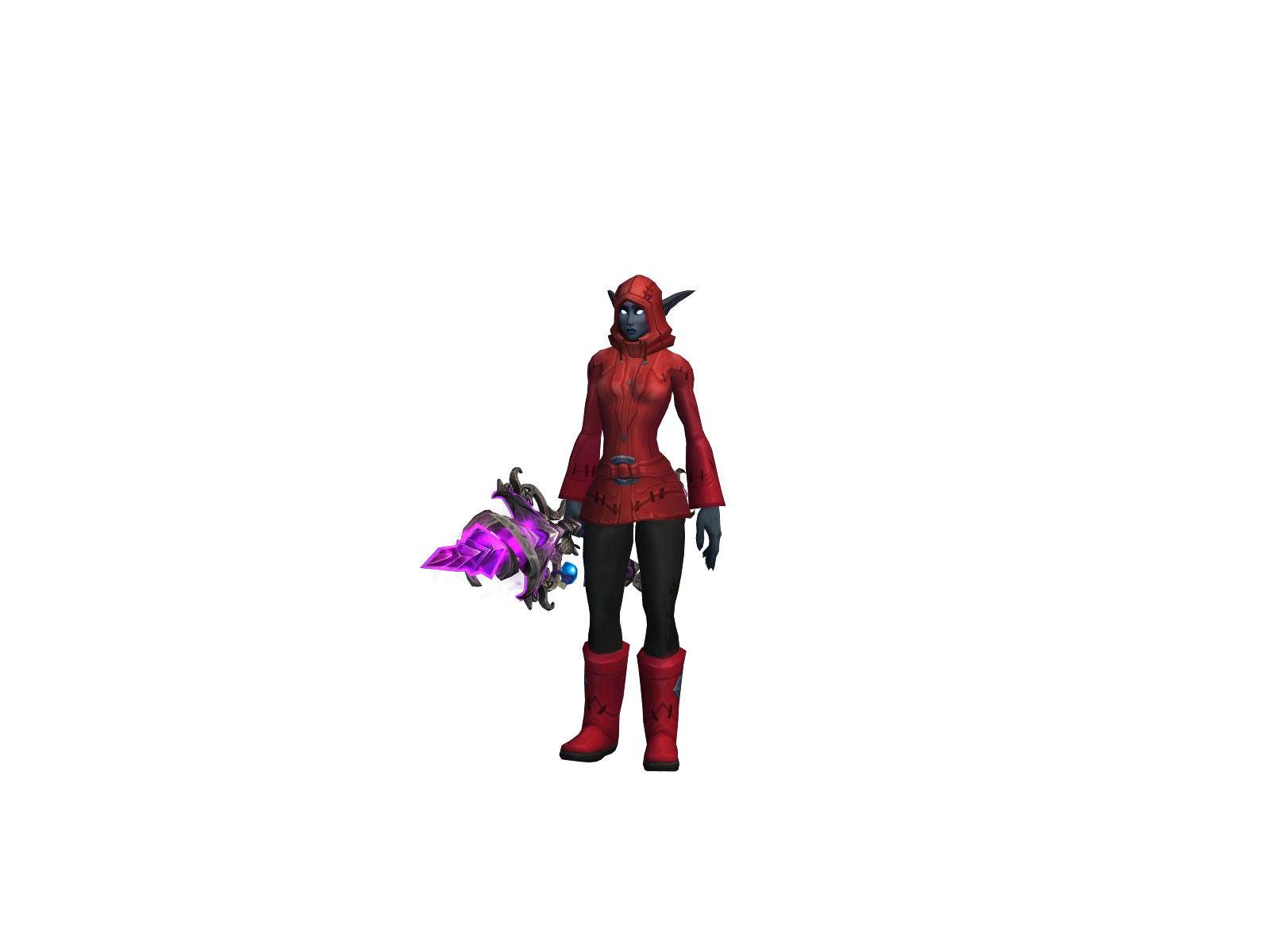 Evensky 3D character render