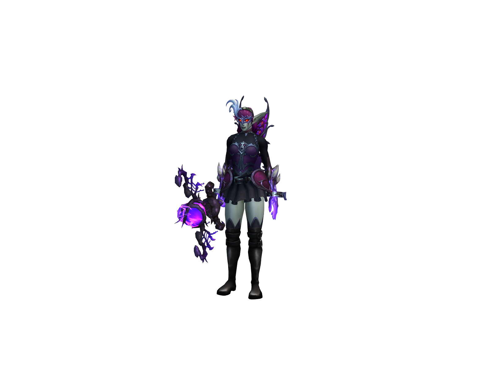 Hexlyn 3D character render