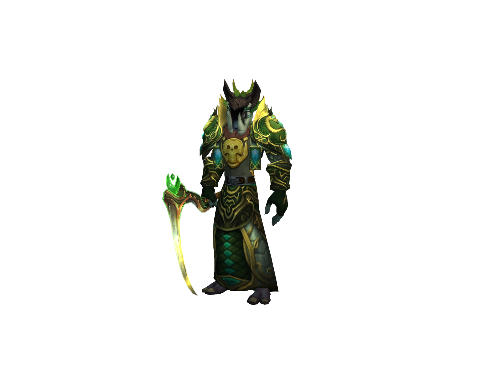 Driseon 3D character render