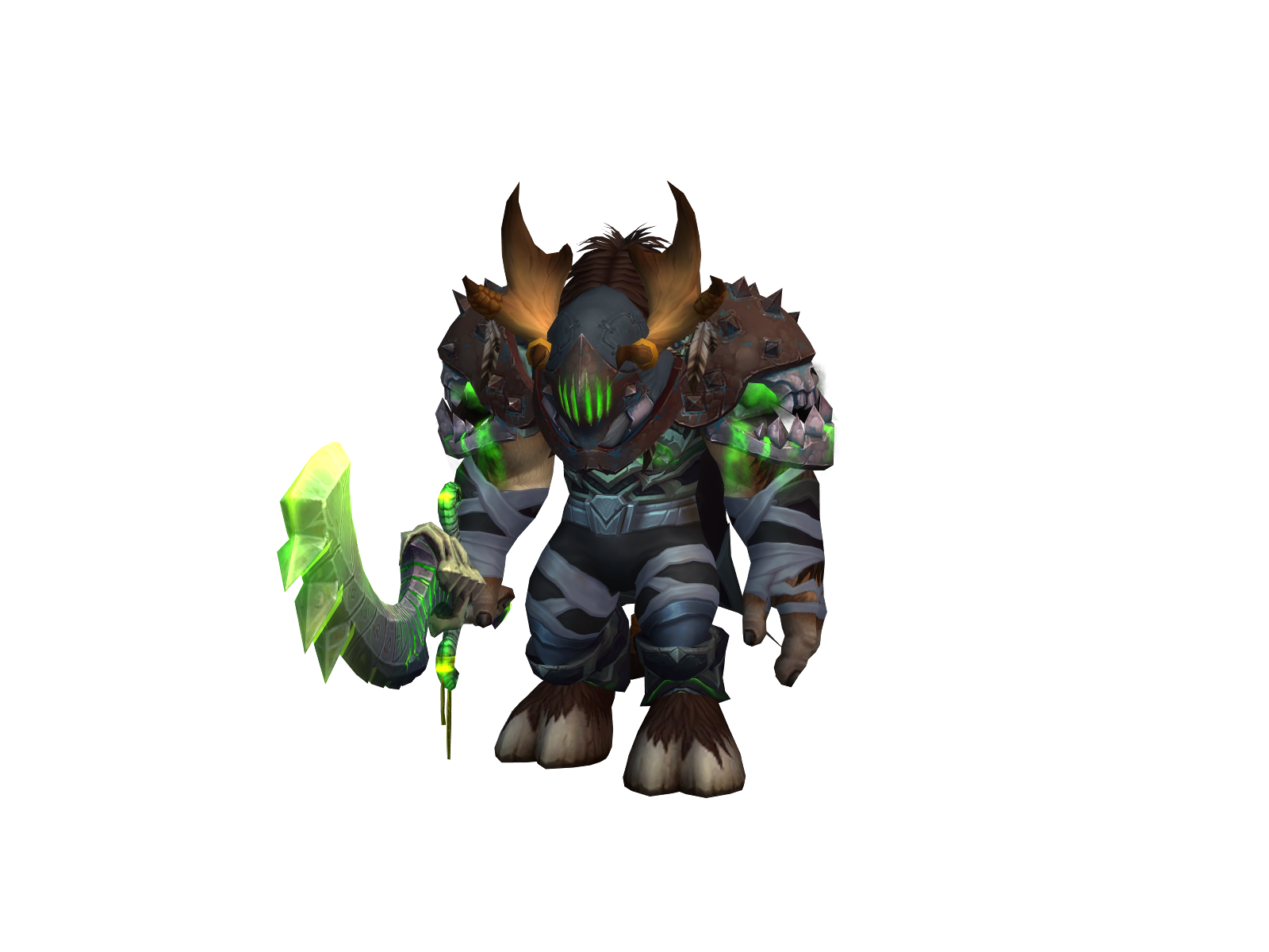 Manchow 3D character render
