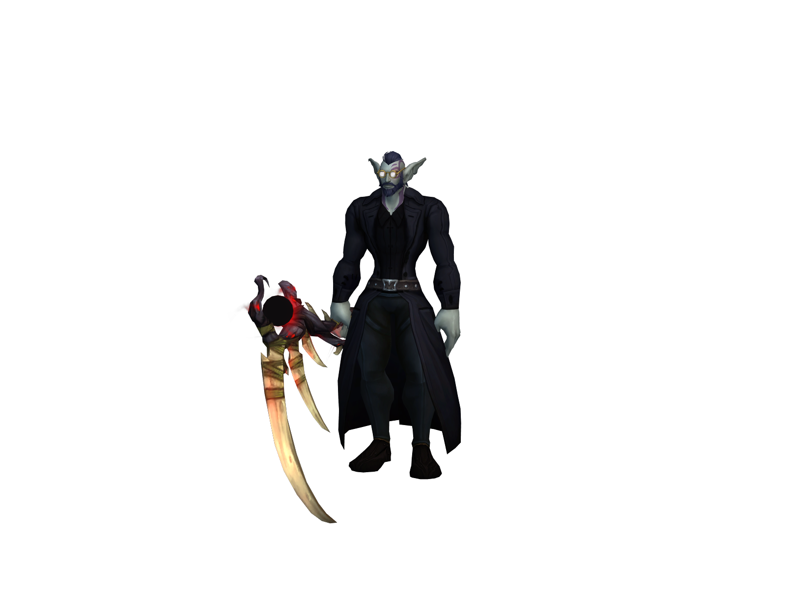 Yåd 3D character render