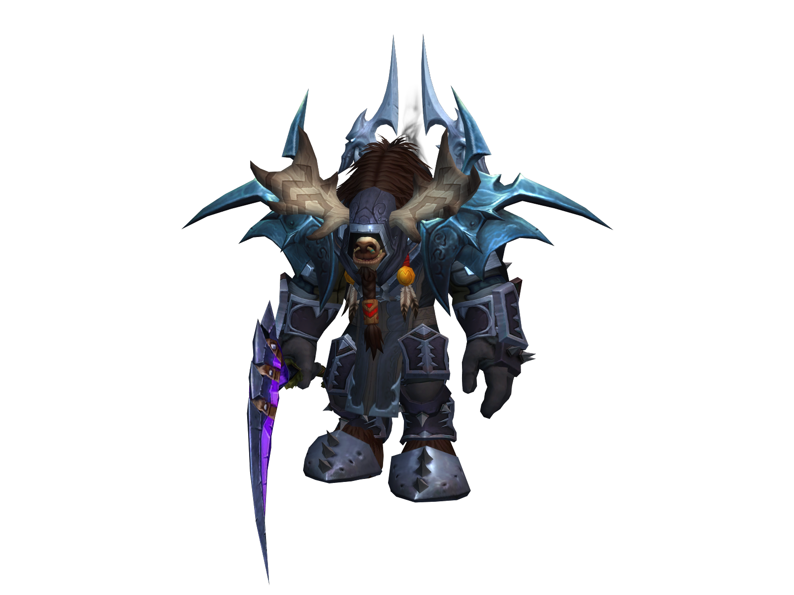 Nécröphägist 3D character render