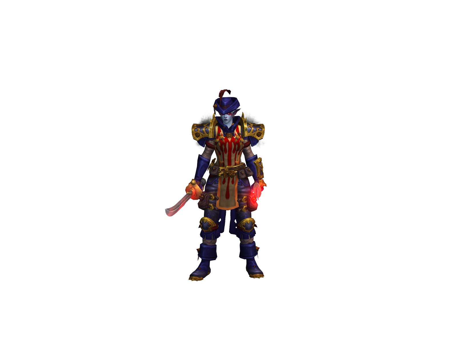 Saltbloom 3D character render