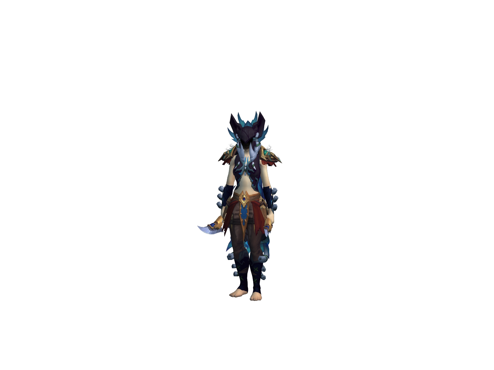 Kakato 3D character render