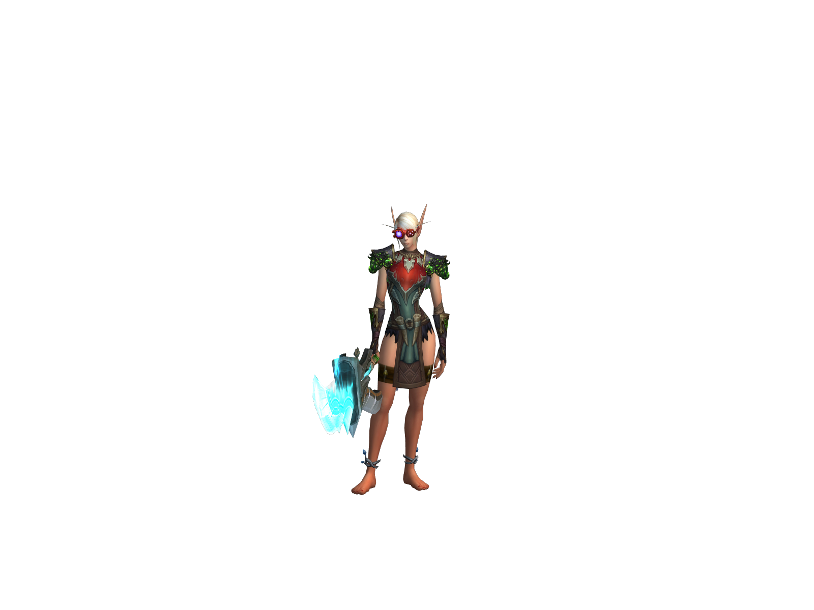 Cernn 3D character render