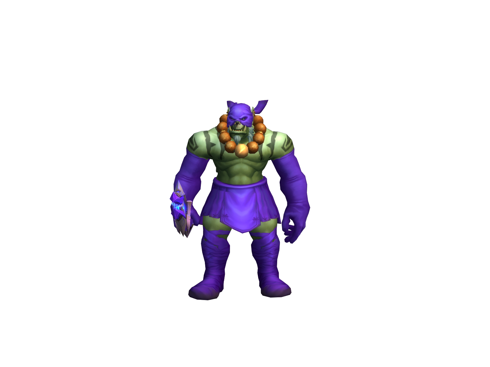 Falconry 3D character render