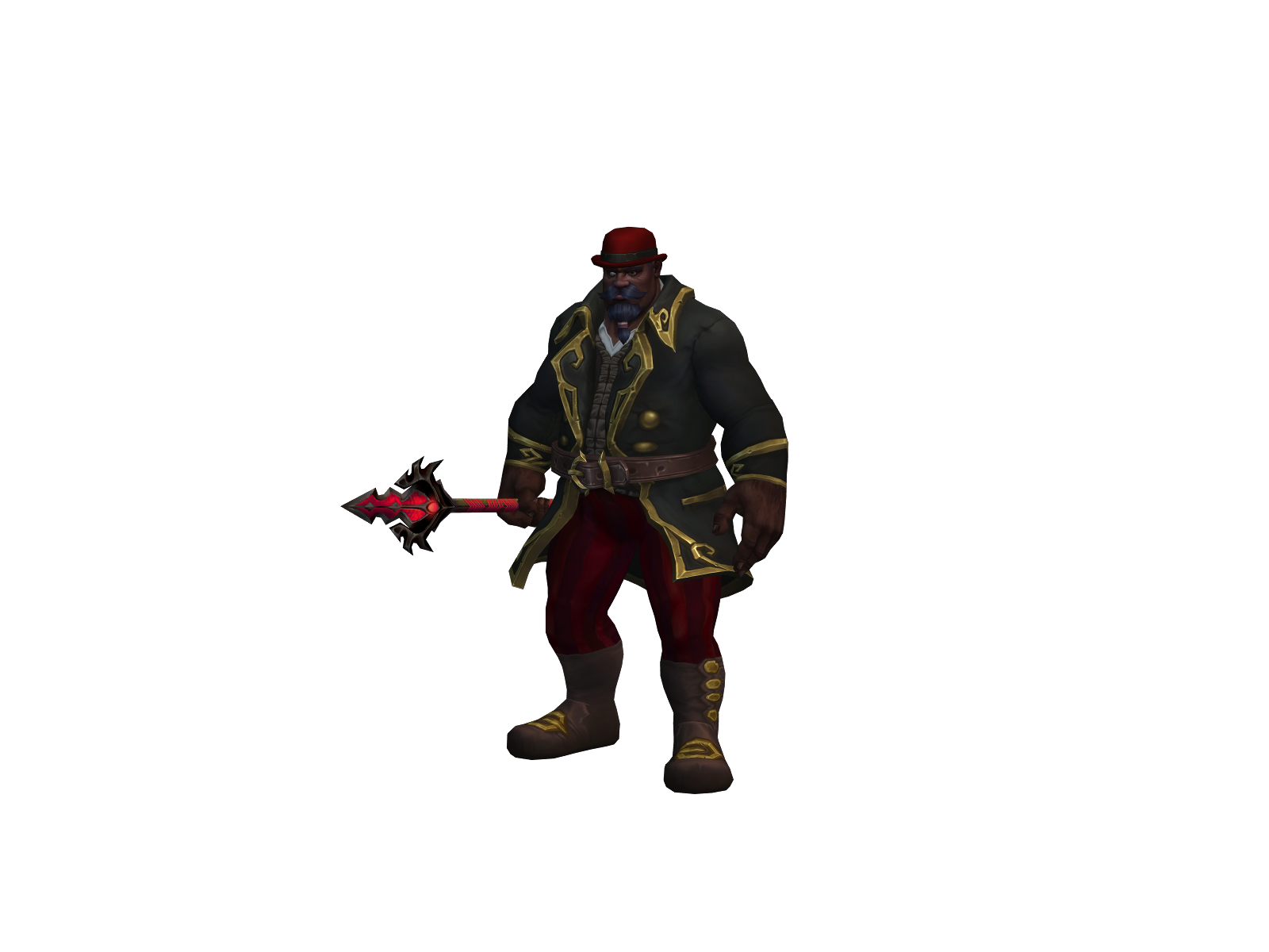Sharivari 3D character render