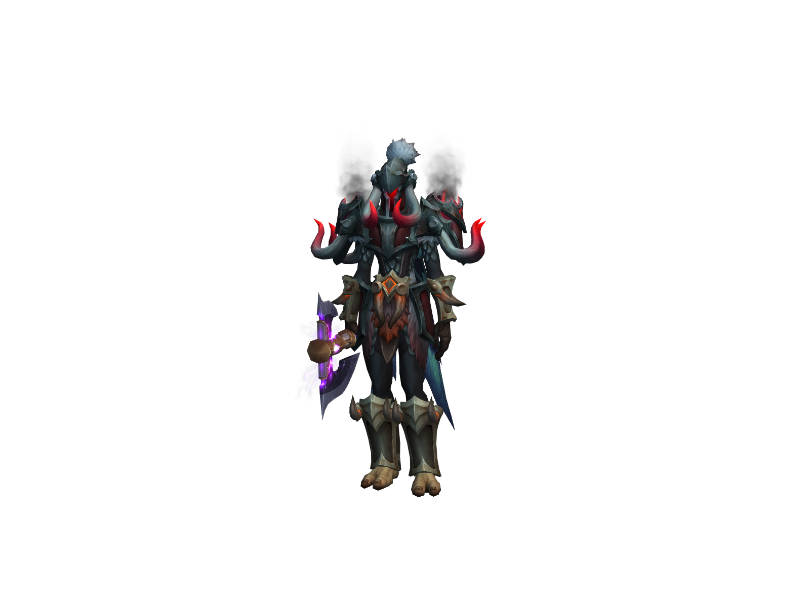 Madtusk 3D character render