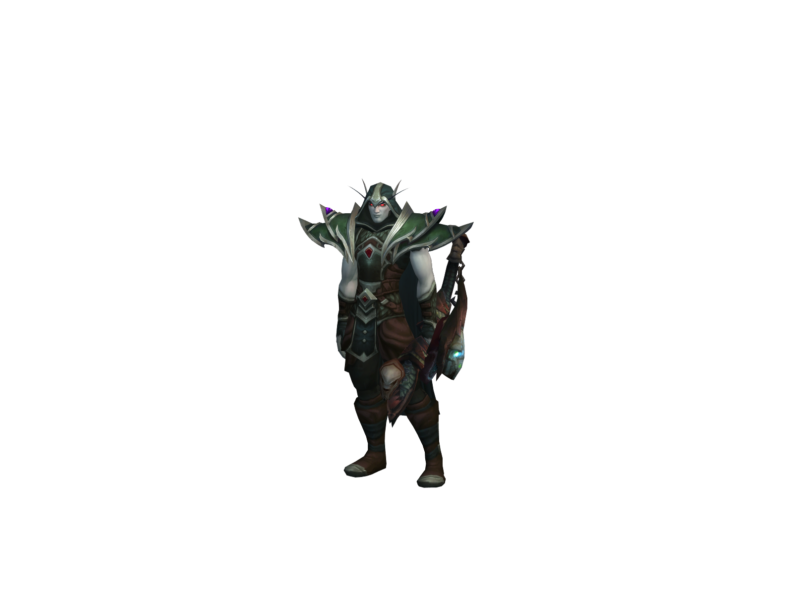 Baneshot 3D character render