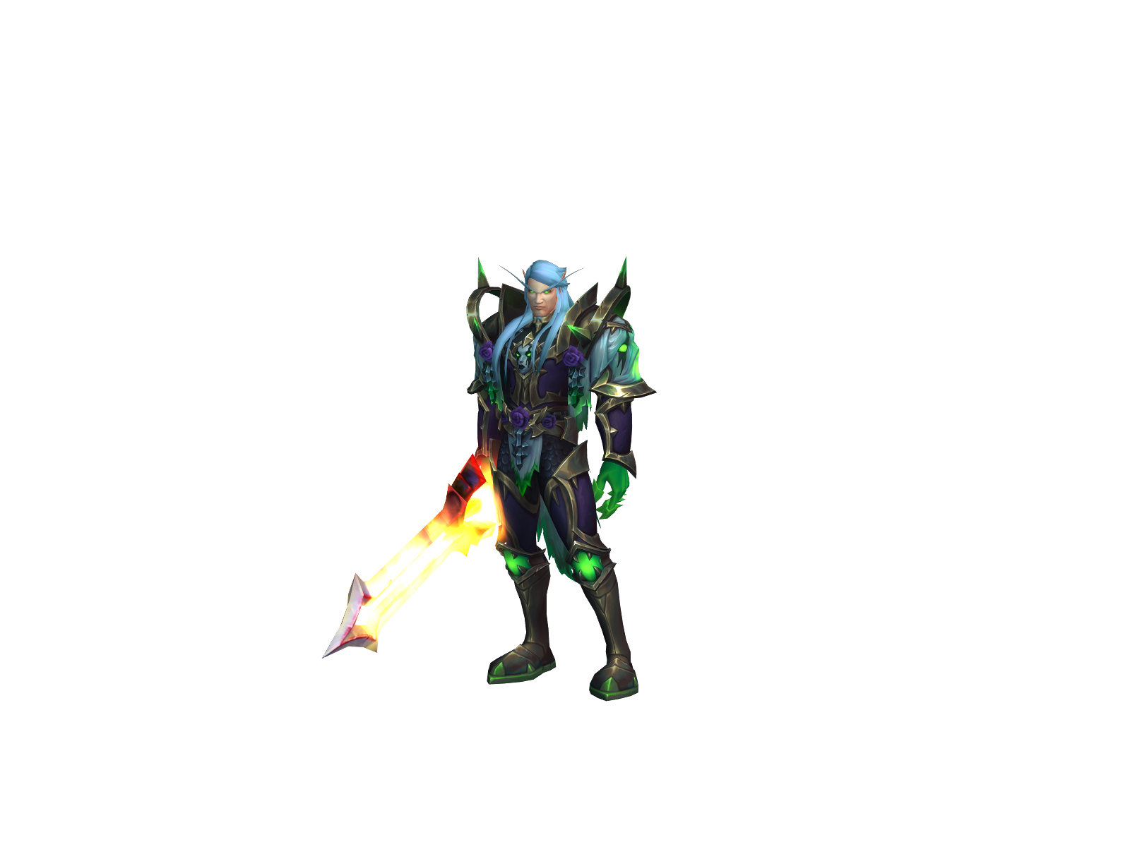 Fetos 3D character render