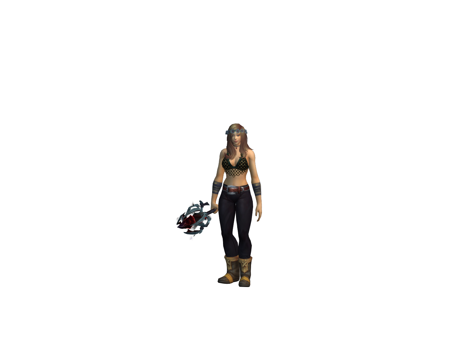 Mormozzi 3D character render