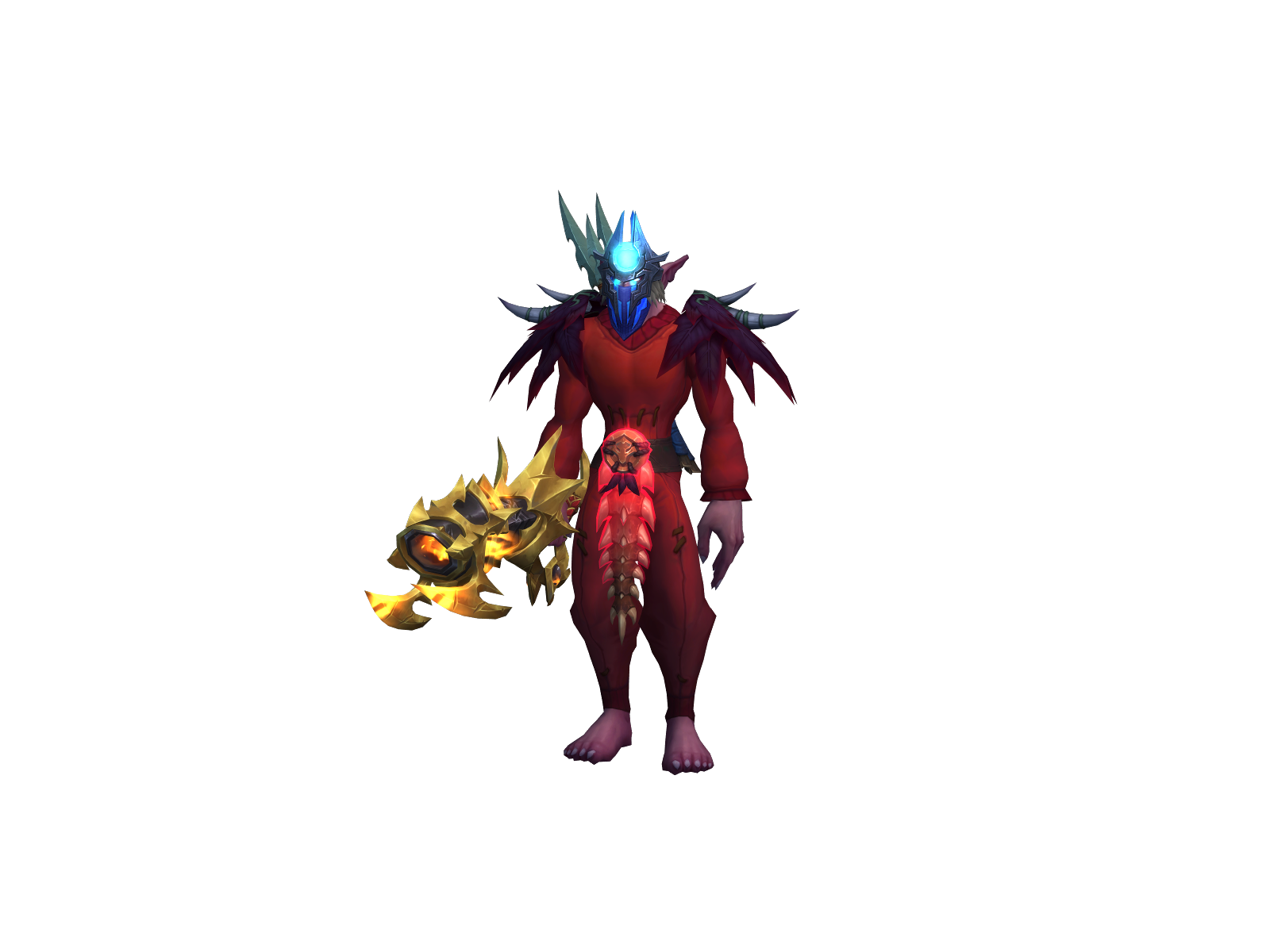 Ironaim 3D character render