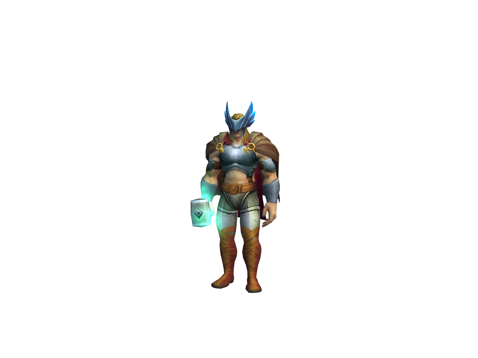 Thuor 3D character render