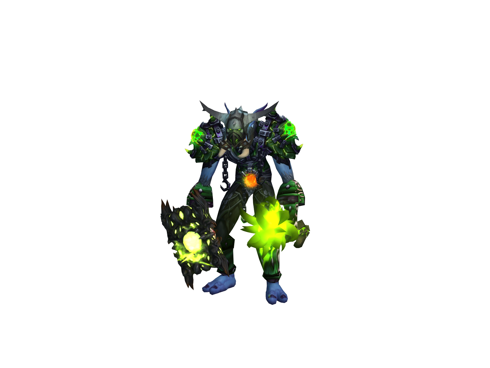 Alkamist 3D character render