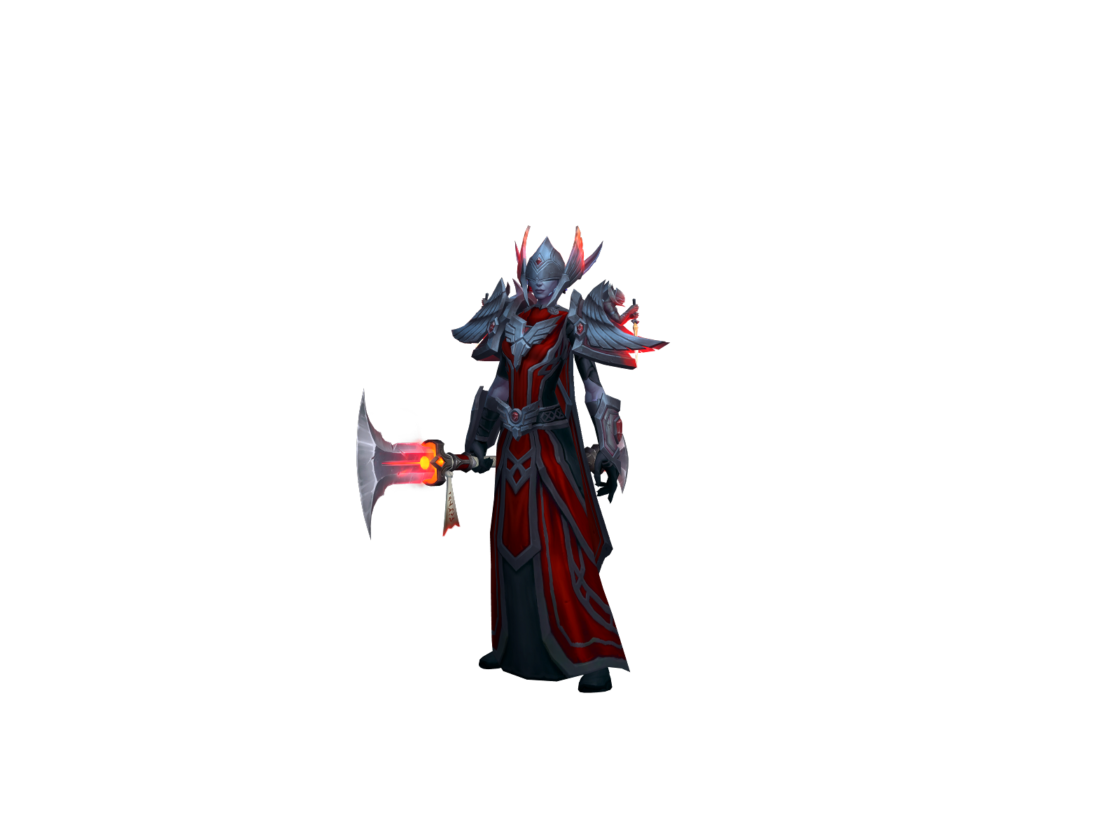 Blaudrpriest 3D character render